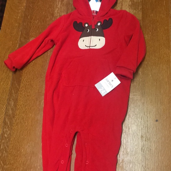 Other - Brand New Carter’s 24 months Reindeer Fleece
